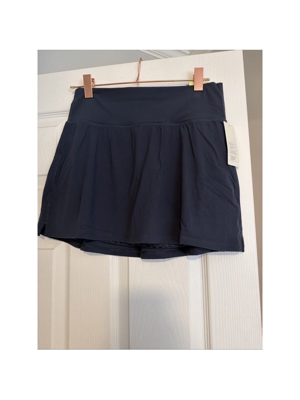 Women Knit Wrap Skort - All In Motion Navy Blue M 4" Inseam